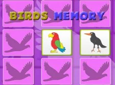 Kids Memory Game - Birds